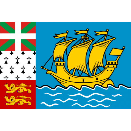 Flag of Saint Pierre and Miquelon
