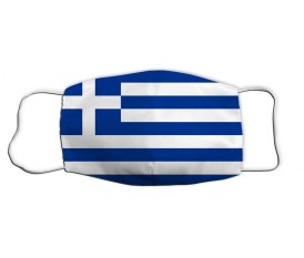 Μάσκα ελληνική σημαία προστασιας  Ν35