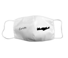 N31-1 Mask with print  Crete White 