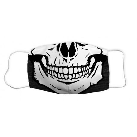 N15 Mask with print skeleton