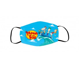 N104  mask  print phineas and ferb 