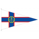 Σημαία Ν.Ο.Ε. - Τρίγωνη 30x60εκ.