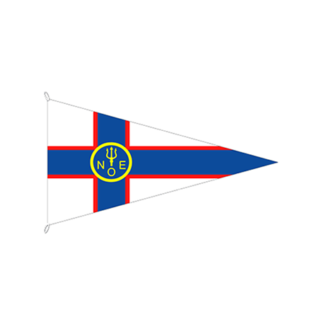 Σημαία Ν.Ο.Ε. - Τρίγωνη 30x60εκ.