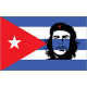 Che Guevara  Cuba flags