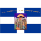 Cross Greek Flag madonna