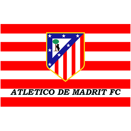 Atletico Madrid  Flag