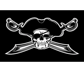  Pirates flags N16