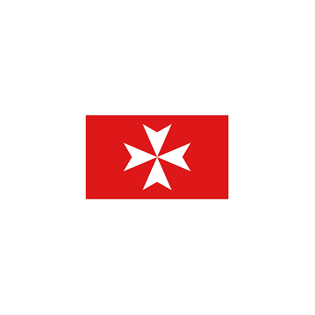 Σημαία Μάλτα Πολιτικό έμβλημα 