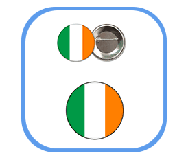 Irland flag  pins