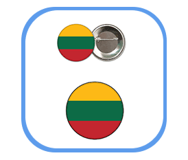 Lithuania Flag  pins
