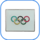 Καρφίτσα σμάλτου Ολυμπιακή Κυκλοι