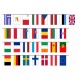 Garlands europe  flags 29 countries