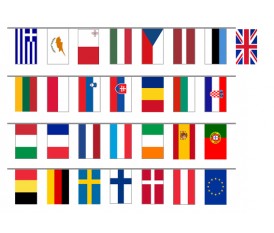 Γιρλάντα κρατών  Ευρώπης 29 τεμ