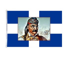 KOLOKOTRONIS-GREEK FLAG