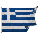  Greek Flag  long life digital printing