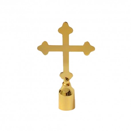 Byzantine cross clover  - Nickel